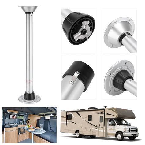 Table Leg, Rv Table Bracket Maximum Height 27.6In Aluminum Alloy Height ...