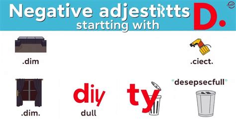 130 + Adjectives Start with D: That Start with the Letter D