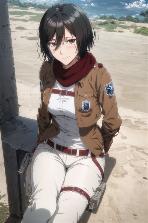 mikasa ackerman (shingeki no kyojin) | AIBooru