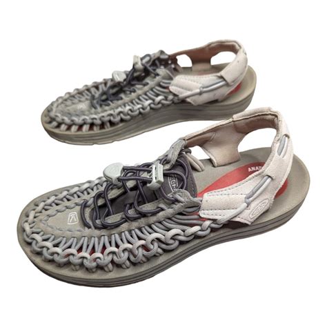 Womens Grey Sandals