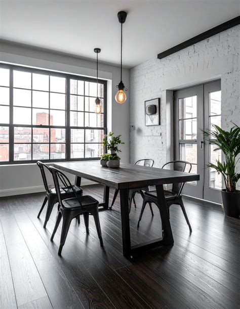15 Dark Wood Floor Dining Room Ideas for a Sophisticated Look