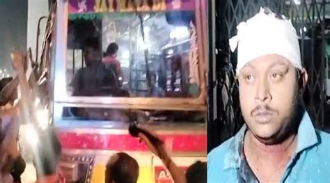 Bus driver thrashes bus owner on BT Road, snatches money bag | Sangbad ...