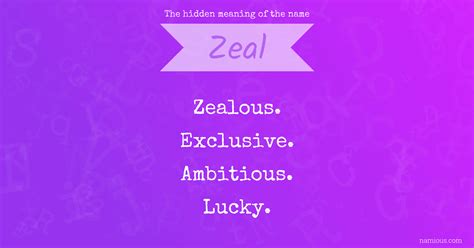 Biblical Definition Of Zeal