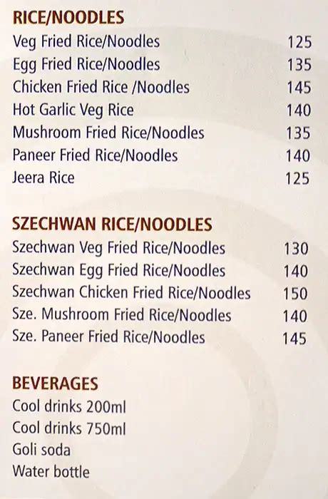Menu at Shahi Grill, Coimbatore, Devaraj Complex