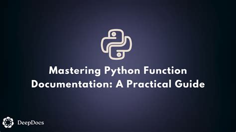 Image result for Python Function Parameters Documentation
