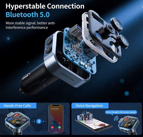 Rezultat imagine pentru Bluetooth FM Transmitter Car