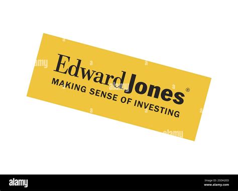 Rotated to right, Edward Jones Logo, Logo Stock Photo - Alamy