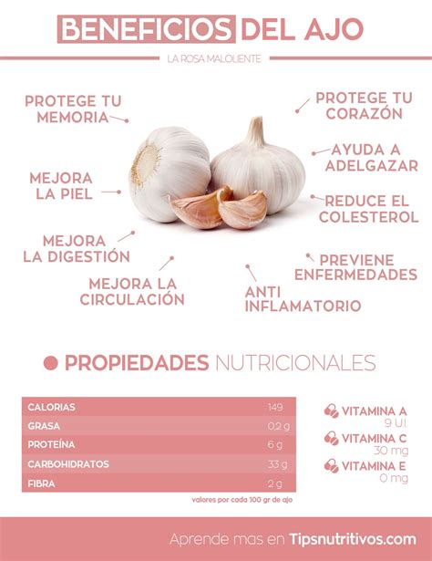 Propiedades Del Ajo: Los 10 Beneficios De Consumirlos! | Frutas y ...