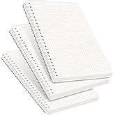 amazon basics Graph Paper Notebook | A5 Graph Grid Spiral Notebooks ...