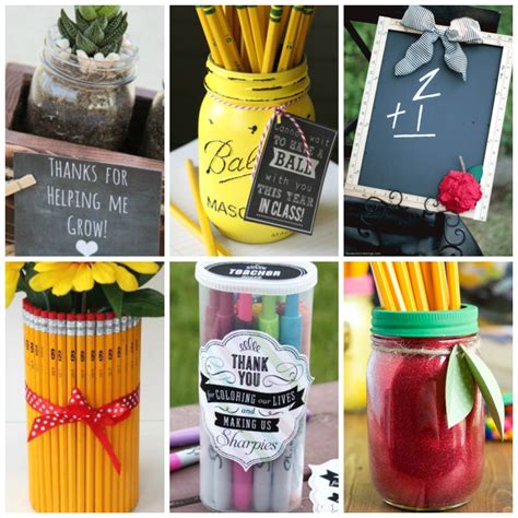 15 Back to School DIY Teacher Gifts - Make and Takes