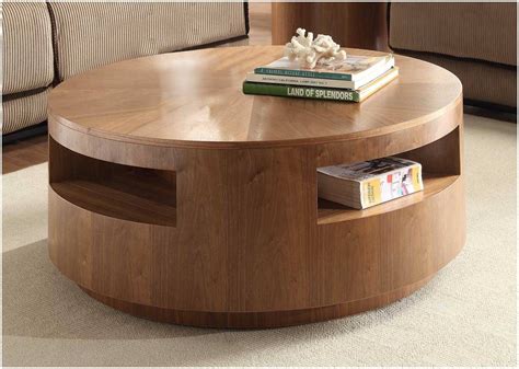 30 Best Collection of Why a Round Oak Coffee Table Might Be the Perfect ...