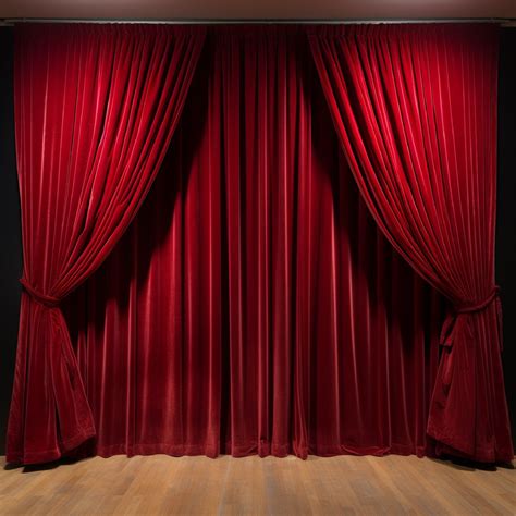 Luxury Velvet Blackout Curtain: Elegant Theater Stage Drape - Etsy ...