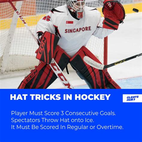 What is a Hat Trick in Ice Hockey? Stats & More | Cleats Hub