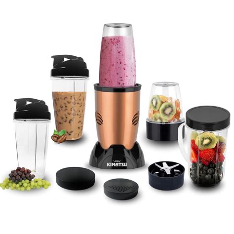 Buy Kimatsu Nutri-Bullet Mixer Grinder & Blender | 550W powerful copper ...