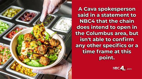 Mediterranean chain Cava to open first Ohio eatery in Columbus – NBC4 ...