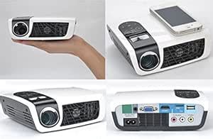 Luzon Dzire c5d 3D LED Projector (White) : Amazon.in: Electronics