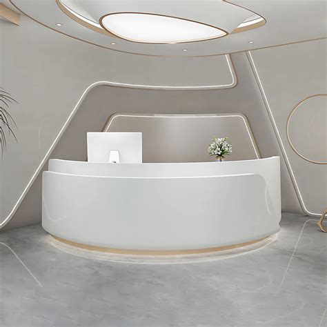 The Benefits of Curved Reception Desks in Modern Office Design - Kaguyasu
