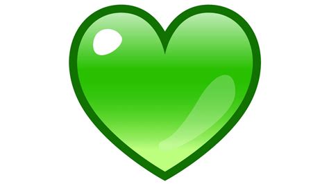Green Heart Emoji - What It Means And How To Use It. | Logotype Website ...