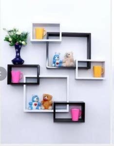 forex max handicrafts Intersecting Wall Shelves for Living Room,Bedroom ...