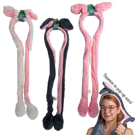 Bulk Bunny Ear Headbands, Pump Up Ears - Buy Novelty Easter Products
