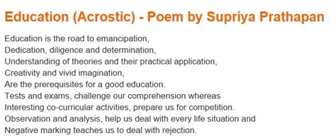 What is an acrostic poem on the word is examination? - Brainly.in