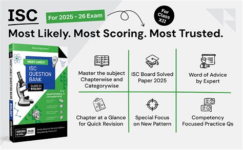 Gurukul By Oswal Biology Most Likely Question Bank for ISC Class 12 ...