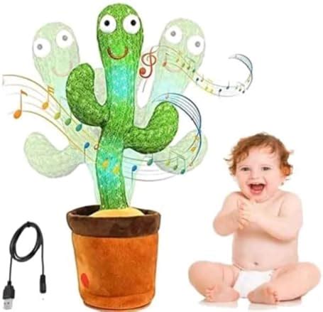 DIVYA UNIQUES Dancing Cactus Talking, Singing, Recording Electronic Pet ...