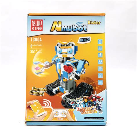 Image result for Coo Doo Almubot Building Robot Set RemoteApp Controlled Coding Walking Robot Kit