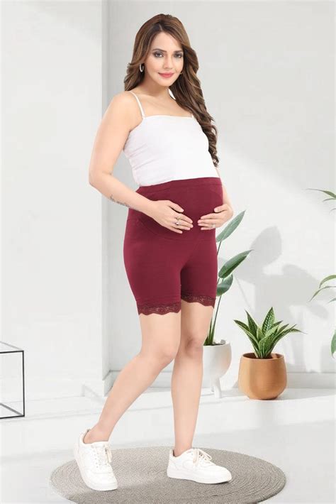 Dark Maroon Maternity Bloomer | Breathable Maternity Underwear – MomsBae
