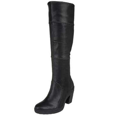 Buy Timberland Women's Crispin Deco Tall Boot,Black Smooth,11 M US at ...
