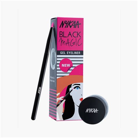 NYKAA Black Magic! Gel Eyeliner jet black – rawalbeauty.in