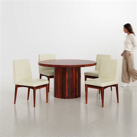 Luis-Lidia Dining Table Set - 2, 4 & 6 Seater/ All sizes | Crafts Mill ...