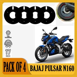 DAZZRIDE 17 Inch PRO Disc ARYLIC Wheel Cover for Bajaj Pulsar N160 Bike ...