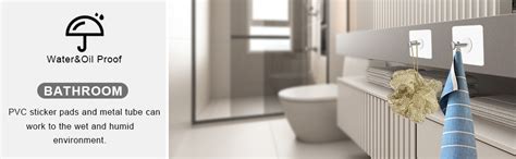 DALUCI Self Adhesive Wall Hooks 20 Pcs – Heavy Duty Nail-Free Hooks for ...