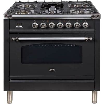 Buy 36 Nostalgie Series Freestanding Single Oven Gas Range with 5 ...