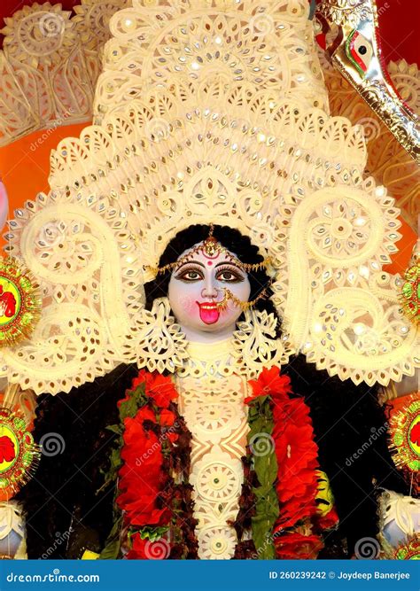 Face To Face Image of Mother Kali (God). Stock Photo - Image of culture ...