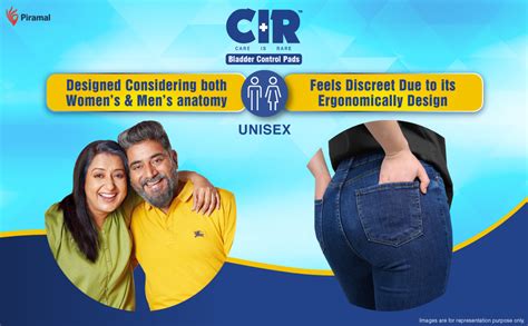 CIR Bladder Control Pads for Moderate Incontinence | Absorbs 15X of its ...
