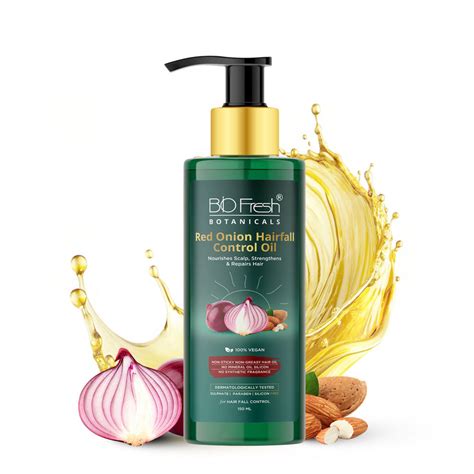 Anti Hairfall Red Onion Oil – biofreshbotanicals