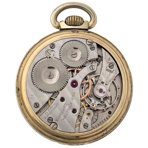 Waltham Vanguard Railroad Grade Pocket Watch 9561627 For Sale at ...