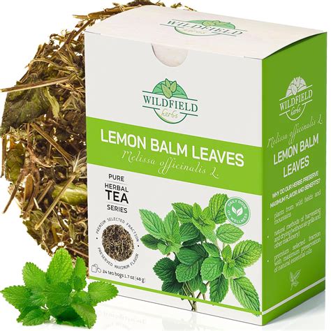 Amazon.com : 24 bags Dried Lemon Balm Herb Frontier Loose Lemon Balm ...