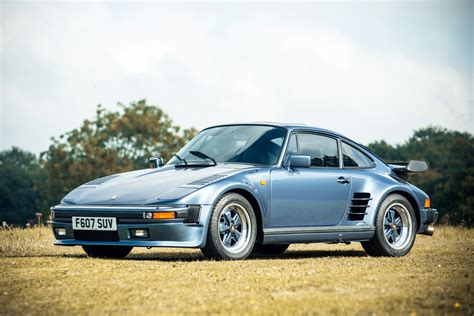 1986 911 (930) Turbo SE Flatnose, Porsche, Retro, Light Blue, Metallic ...
