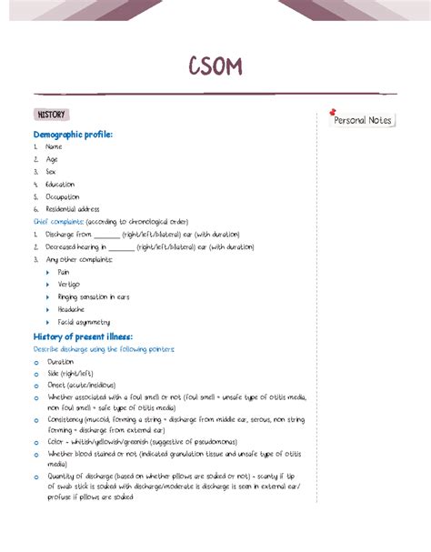Physics-wallah-meded-clinical-corner-ent compress - CSOM Personal Notes ...