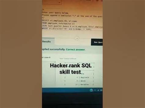 Image result for Merit Rewards in SQL HackerRank