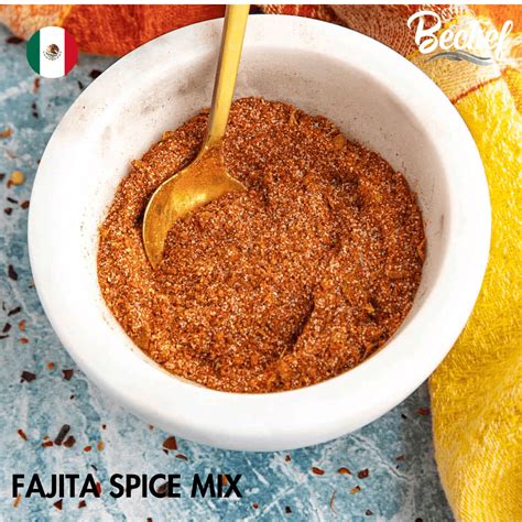 FAJITA SPICE MIX – Bechef - Gourmet Pantry Essentials