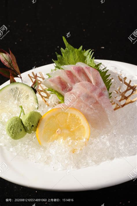 鲷鱼刺身,西餐美食,食品餐饮,摄影,汇图网www.huitu.com