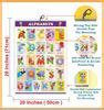 Alphabet Charts for Kids Early Learning Educational Chart for Kids Size ...