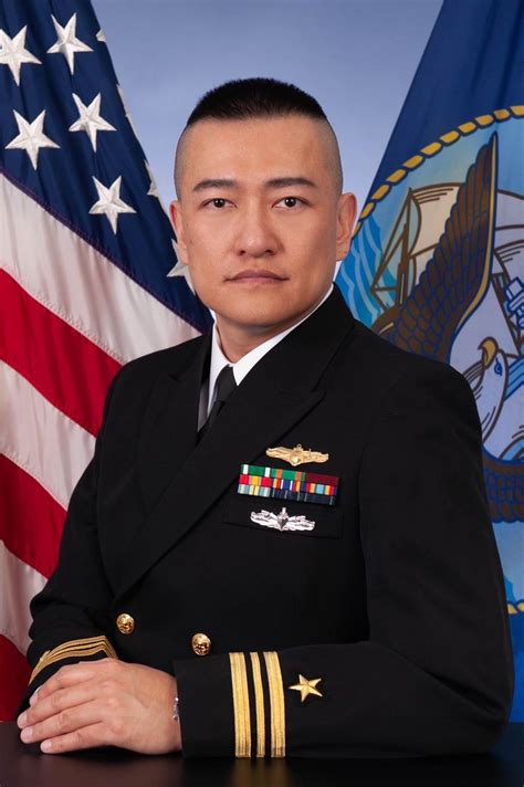 Lt. Cmdr. Christopher Liu, Executive Officer, Cryptologic Warfare ...