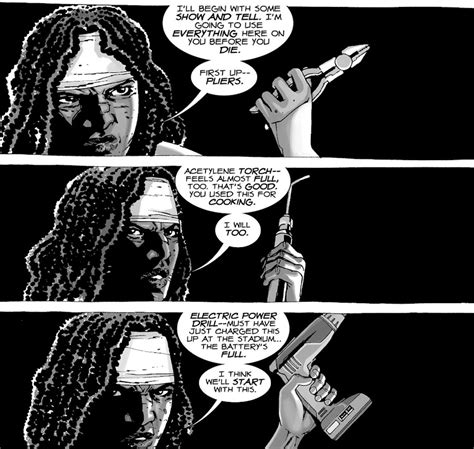 Michonne Walking Dead Comic Governor