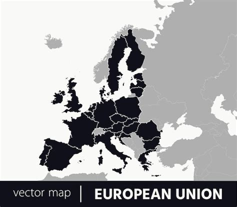 European Union Map Vector 的图像结果