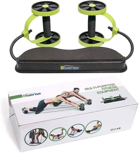 Buy BLUERISE Ab Roller for Abs Workout Multifunctional Thicker No Noise ...